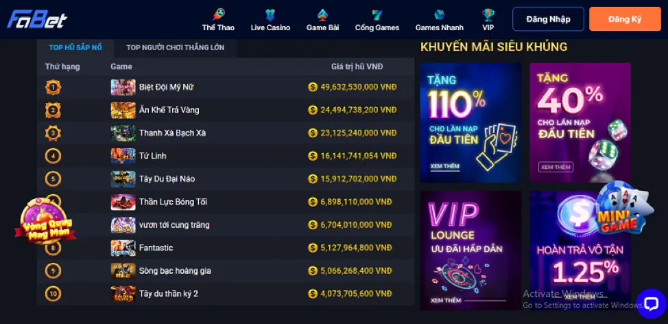 Casino trực tuyến sinbet login